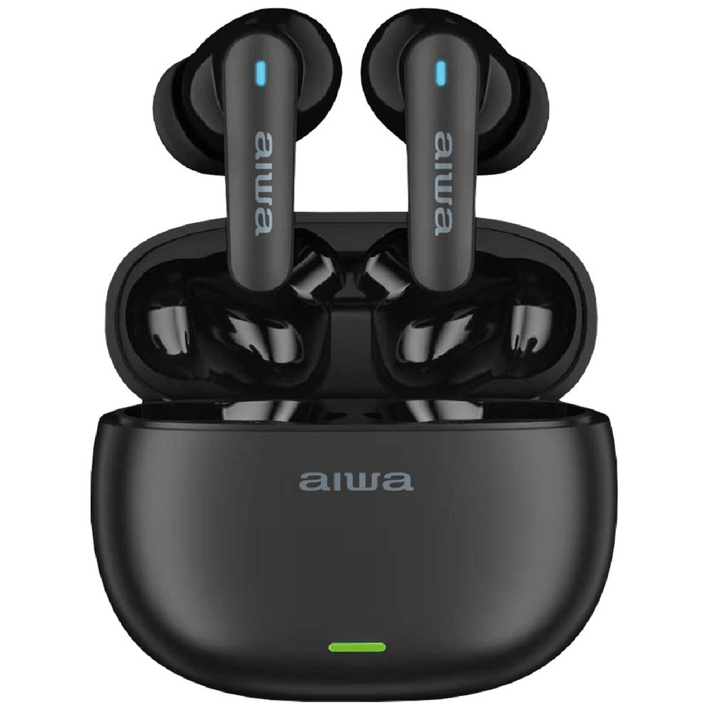 AIWA ANC True Wireless Headphones Black